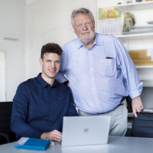 Foto Wilhelm Meier-Ebbers und Moritz Ebbers