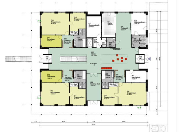 Meier-Ebbers_Kita-Schulstraße-Gelsenkirchen_GGW_Entwurf-Grundriss-EG