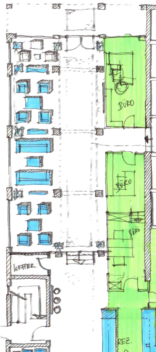 Meier-Ebbers InnenArchitektur Park Hotel Teutoburger Straße